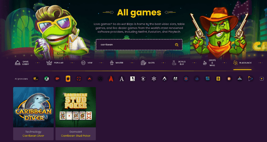 Bizzo Gambling Establishment Gamings Testimonial: Slots, Live Supplier, and Table Gamings